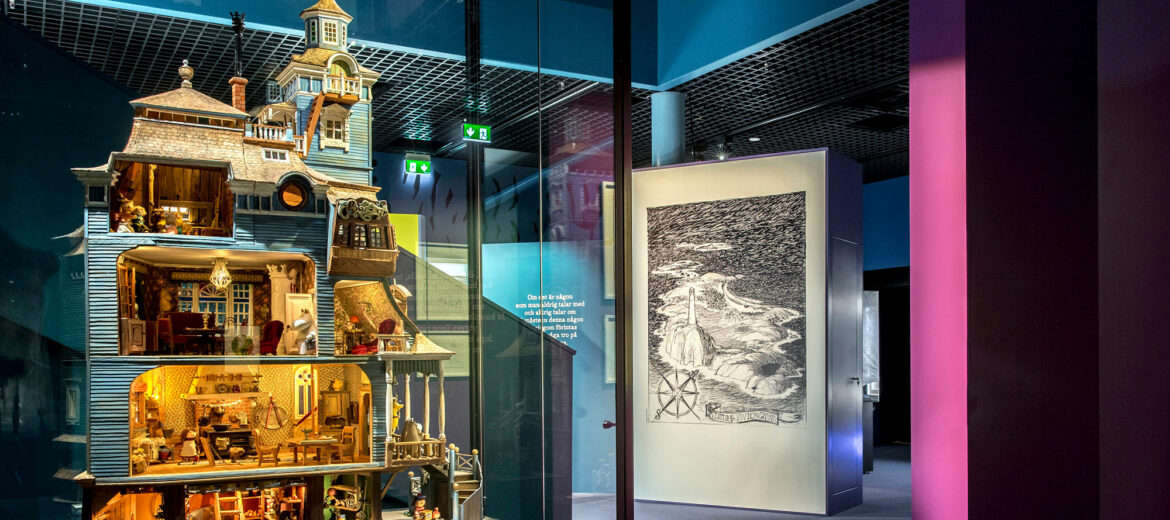 Muumita-talo on museossa esillä.