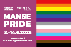 Kaupungin virallinen pride-tunnus.